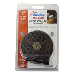 Weiler 36543 Abrasive Wheel Kits, 6-Pc, 1/4 In Mandrel, 5 Cut-Off Wheels