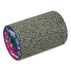 Weiler 68405 Tiger® Grinding Cone, 2 In Dia X 3 In Thick X 5/8 In-11 Arbor, 20 Grit, Ceramic Alumina, Type 18, 12 Ea/Bx