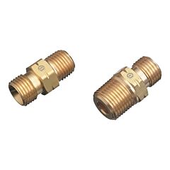 Western Enterprises 145 Regulator Outlet Bushing, 200 Psi, Brass, B-Size, 1/2 In (Npt) Lh, Male, Fuel Gas