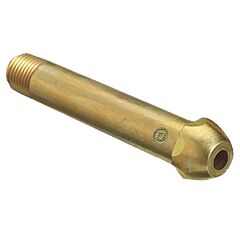 Western Enterprises 15-4 Regulator Inlet Nipple, 1/4 In (Npt), 3-1/2 In, Cga-500/Cga-510/Cga-580/Cga-590
