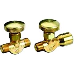Western Enterprises 218-D Brass Body Valve For Non-Corrosive Gases, 3000 Psig, Inlet 1/4 In Npt (F), Outlet 1/4 In Npt (F)