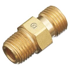 Western Enterprises 32 Regulator Outlet Bushing, 200 Psi, Brass, B-Size, 1/4 In (Npt) Rh, Male, Oxygen