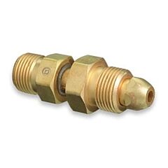Western Enterprises 415 Brass Cylinder Adaptor, From Cga-580 Nitrogen To Cga-540 Oxygen