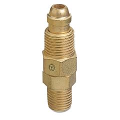 Western Enterprises Aw-427 Inert Arc Hose And Torch Adaptor, 200 Psig, Brass, B-Size 5/8 In-18 Rh (M)