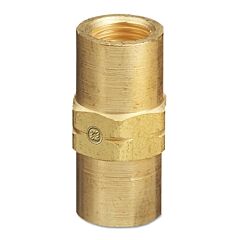 Western Enterprises Aw-431 Inert Arc Hose Coupler, 200 Psig, Brass, B-Size 5/8 In-18 Rh (F)