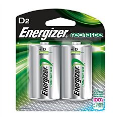 Energizer Nh50Bp2 Recharge D Batteries (2/Pkg)