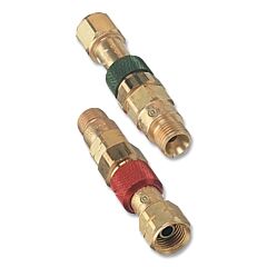 Western Enterprises Qdb200 Quick Connect Component, Male Plug, Brass, Fuel Gas