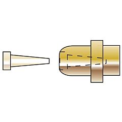 Western Enterprises S-3 Regulator Inlet Nipple Filters, Filter, Bronze