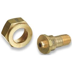 Western Enterprises Ss-604 Regulator Inlet Nuts, Refrigerant Gases, Stainless Steel, Cga-660