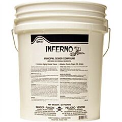 Questvapco P30311 Inferno Municipal Sewer Compound, 50 Lb Pail