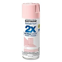 Rust-Oleum® 334028 Painter'S Touch® 2X Ultra Cover® Gloss Spray Paints + Primer, 12 Oz, Candy Pink