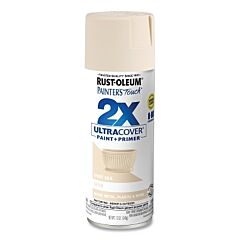 Rust-Oleum® 334073 Painter'S Touch Ultra Cover 2X Spray, 12 Oz, Ivory Silk, Smooth Finish