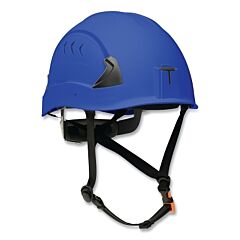 Jackson Safety 22922 Ch-2-400V Climbing Style Vented Hard Hat, 6-Point Rapid Dial, Blue
