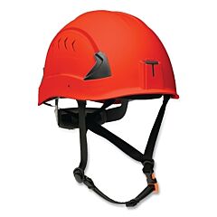 Jackson Safety 22923 Ch-2-400V Climbing Style Vented Hard Hat, 6-Point Rapid Dial, Hi-Vis Orange