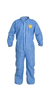 Dupont Pb125Sbumd002500 Proshield Basic Coveralls W/ Elastic Wrists & Ankles, Md