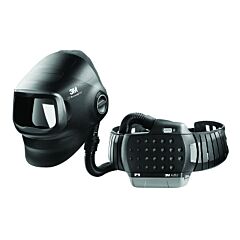 3M 46-1101-00 G5-01 Heavy-Duty Welding Helmet, Shade 5, 8 To 14, With 3M Adflo High-Altitude Papr
