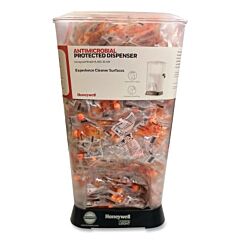 Howard Leight Hl400-Tfpod-30-Am Prefilled Antimicrobial-Protected Hl400 Dispenser For Earplugs, Trustfit® Pod, 30 Db, Orange