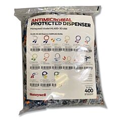 Howard Leight Lt-30-Refill Earplug Dispenser Refill, Foam, Blue Detectable/Orange, Corded, Poly Bag