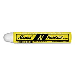Markal® 82120 N Paintstik® Solid Paint Marker, 11/16 In X 4.75 In L, White