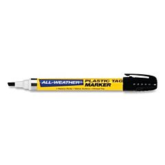 Markal® 96623 Plastic Eartag Marker, Black, Medium