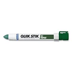 Markal® 61069 Quik Stik® All Purpose Solid Paint Marker, 11/16 In Tip, 6 In L, Green