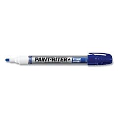 Markal® 97015 Paint-Riter®+ Detergent Removable Marker, Blue, 1/8 In, Medium Tip