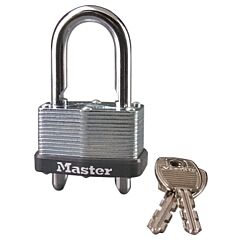 Master Lock 510D No. 510 Warded Adjustable Shackle Padlock, 9/32 In Dia, 5/8 In L X 13/16 In W