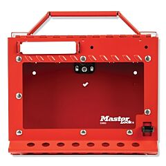 Master Lock S3650 Group Lock Box, Max Number Of Padlocks: 15, 6-7/8 In X 8-3/8 In