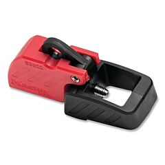 Master Lock S3822 Grip Tight Plus Circuit Breaker Lockout, 1.03 In W X 2.97 In L X 1.72 In H, Red/Black