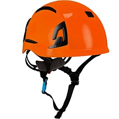 Jsp 280-Evoalt-Or Type Ii Non-Vented Industrial Climbing Helmet, Abs Shell, Epp Foam Impact Liner, Wheel Ratchet Adjustment And 4-Point Chin Strap, Orange