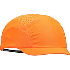 Jsp 282-Aal130-18 Essential Baseball Style Bump Cap With Hdpe Protective Liner And Adjustable Back - Micro 1" Brim, Orange