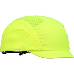 Jsp 282-Aal130-Ly Essential Baseball Style Bump Cap With Hdpe Protective Liner And Adjustable Back - Micro 1" Brim, Yellow