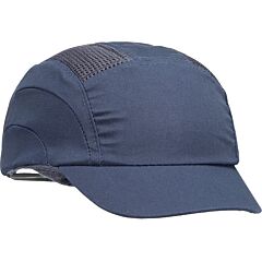 Jsp 282-Aal150-21 Essential Baseball Style Bump Cap With Hdpe Protective Liner And Adjustable Back - Short 2" Brim, Navy