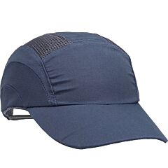 Jsp 282-Aal170-21 Essential Baseball Style Bump Cap With Hdpe Protective Liner And Adjustable Back - Standard 2.75" Brim, Navy