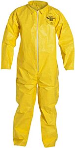 Dupont Qc120Syl2X001200 Tychem Qc Coveralls W/ Open Wrists & Ankles, 2X-Large
