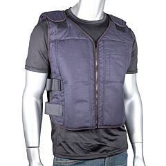Ez-Cool 390-Ezpc-Fr-L/Xl Premium Fr Phase Change Active Fit Cooling Vest With Insulated Cooler Bag, Navy, Size L-Xl