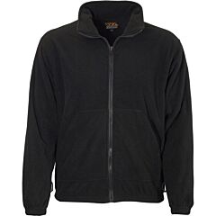 Reflective Apparel 620Nt-Bk-6X Full Zip Fleece Sweatshirt - Liner For Systems Gear, Black, Size 6X-Large