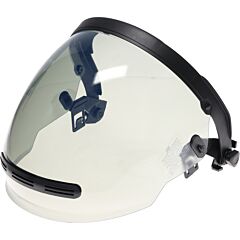 Pip 9400-55525T Premium Arc Shield With Bracket For Pip® Traverse Safety Helmet - 20 Cal/Cm2, Gray