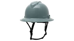Pyramex Hpt256113 Ridgeline T2 Full Brim Type 2 Hard Hat, 6 Point Ratchet Suspension, Gray - Slate