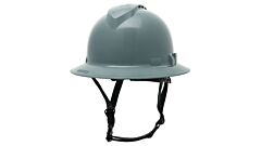 Pyramex Hpt256113V Ridgeline T2 Full Brim Type 2 Hard Hat, Vented, 6 Point Ratchet Suspension, Gray - Slate