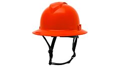 Pyramex Hpt256120V Ridgeline T2 Full Brim Type 2 Hard Hat, Vented, 6 Point Ratchet Suspension, Red
