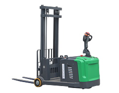 Ekko Ek14S-130Li Lithium Ion Counterbalance Stacker, 3300 Lb Capacity, 130" Lift Height, Lithium Battery & Charger Included