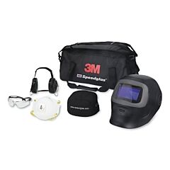 3M Speedglas™ 09-0100-20-Kit Speedglas G5-03 E Welding Helmet, Ppe Kit, With G5Nc Welding Filter, Black, 2.1 In X 4.2 In