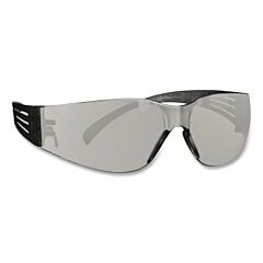 3M Sf107Af-Blk Securefit 100 Series Safety Glasses, Polycarbonate, Anti-Scratch, Anti-Fog, Gray I/O Shade, Clear Pc Frame