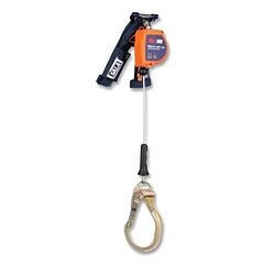 3M Dbi-Sala 3500290 Nano-Lok Edge Self-Retracting Lifeline, 8 Ft, Rebar Snap Hook, 420 Lb, 1 Leg, Galvanized Cable