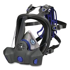 3M Ff-803 Secure Click Full Facepiece Reusable Respirator, Large, Particulates, Silicone Body