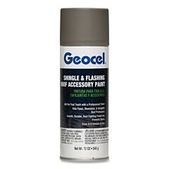 Geocel Gc91102-6X Shingle And Flashing Roof Accessory Spray Paint, 12 Oz, Aerosol Can, Witherdwood