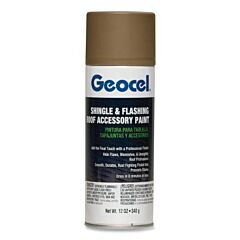 Geocel Gc91108-6X Shingle And Flashing Roof Accessory Spray Paint, 12 Oz, Aerosol Can, Cedar