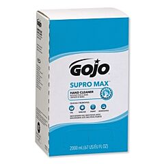Gojo 7272-04 Supro Max Heavy-Duty Hand Cleaner, 2000 Ml, Film Bag With Dispensing Valve, Refill For Pro Tdx Dispenser