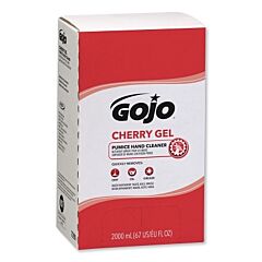 Gojo 7290-04 Cherry Gel Pumice Hand Cleaner, 2000 Ml, Film Bag, Refill For Pro Tdx Dispenser